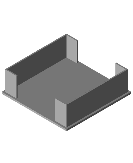QR Code Coaster Set Box 3d model