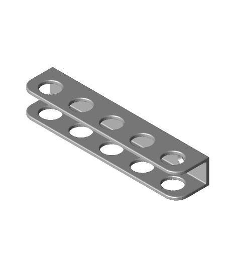 For morze and panboard, 50 mm between holes 3d model