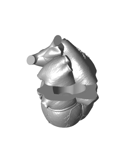 Remix of Simple Heart Box with Lid by N3DWORX full viewable 3d model