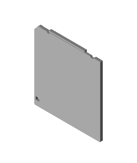 3.5" Floppy Disk Coaster  3d model