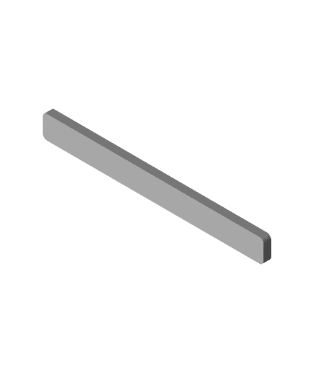 Nameplate Holder / Frame (Updated) 3d model