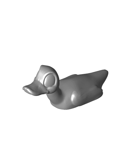Toon Duck Waddling by thecreatorx3d full viewable 3d model