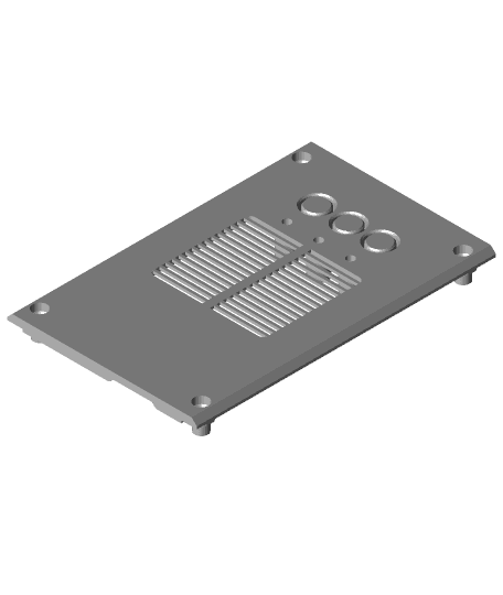 MiSTer FPGA Case V2 3d model