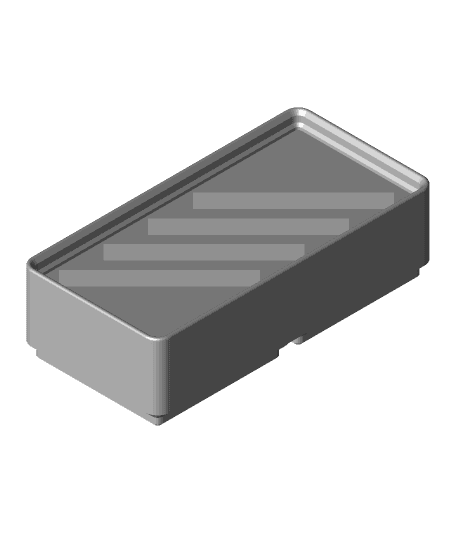 Gridfinity Harry's Replacement Blades Holder by HorseLegs full viewable 3d model
