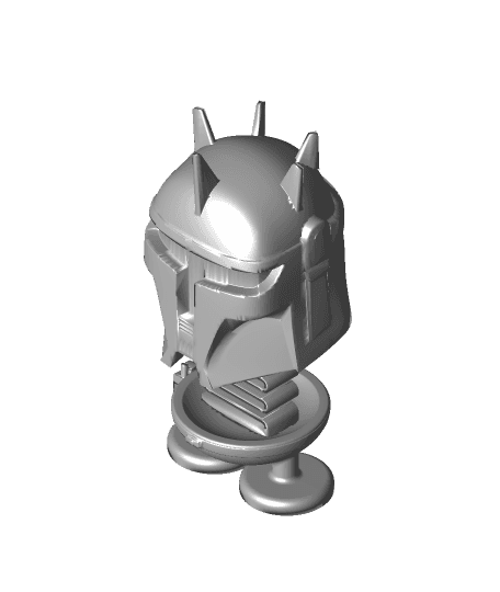Star Wars Moff Gideon Beskar Armor Springie 3d model