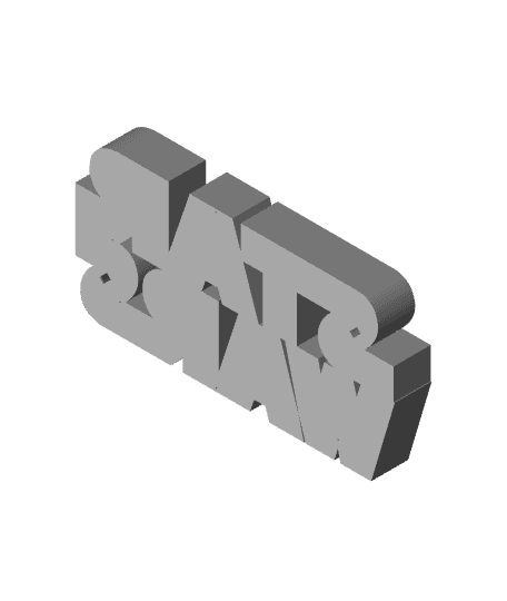 Star Wars LED light 3d model