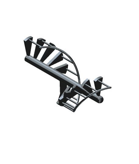 Spiral Stairs 3d model