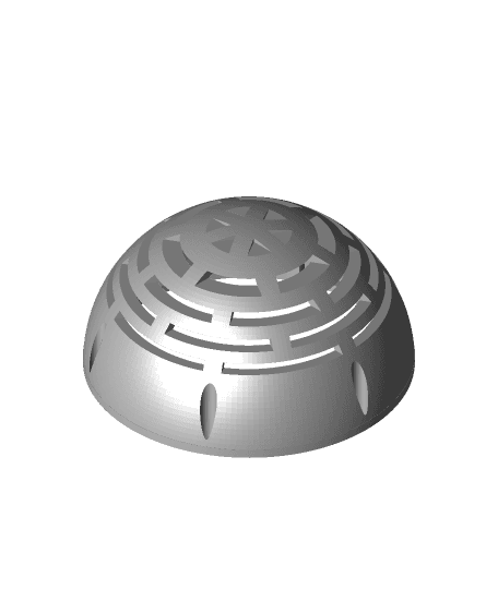 dome #3DPNSpeakerCover dome.stl by jakasrinagatj full viewable 3d model