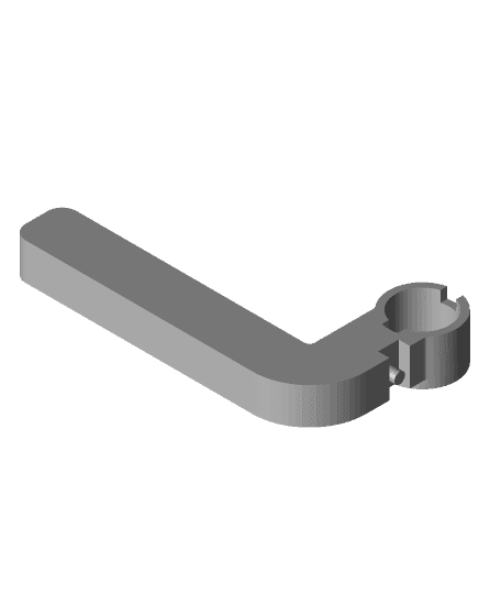 Actuating Lever for Grunman Lawnmower 3d model