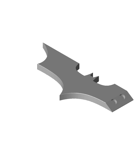 BATMAN BATARANG MAGNET FOR FRIDGE 3d model
