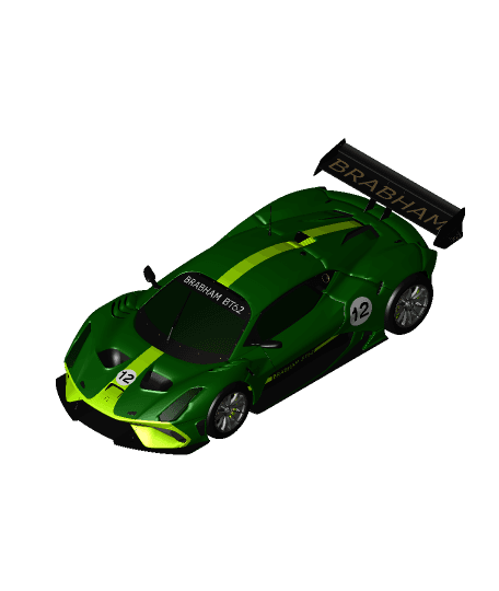 Formula Car 3d model