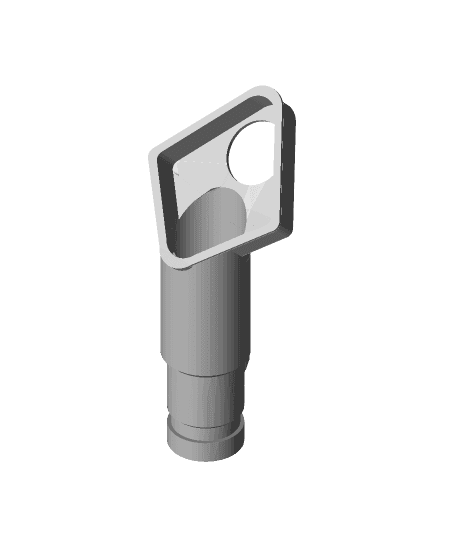 Dyson v6 drill dust collector - Prusa Mini compatible! 3d model