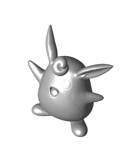 Wigglytuff(Pokémon) 3d model