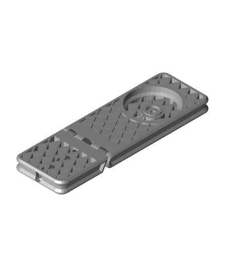 Print in Place Quadlock Mag Phone Stand - Argyle 3d model