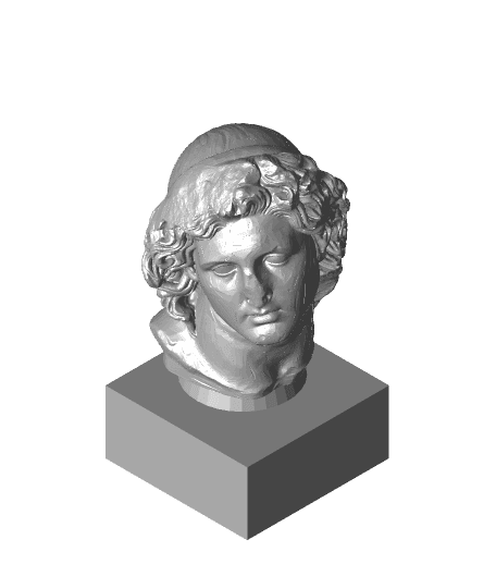 Bust of Helios 3d model