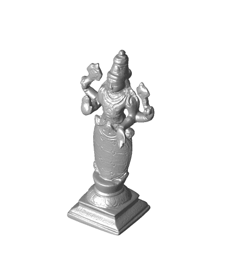 Second Avatar of Vishnu - Kurma (The Tortoise) 3d model