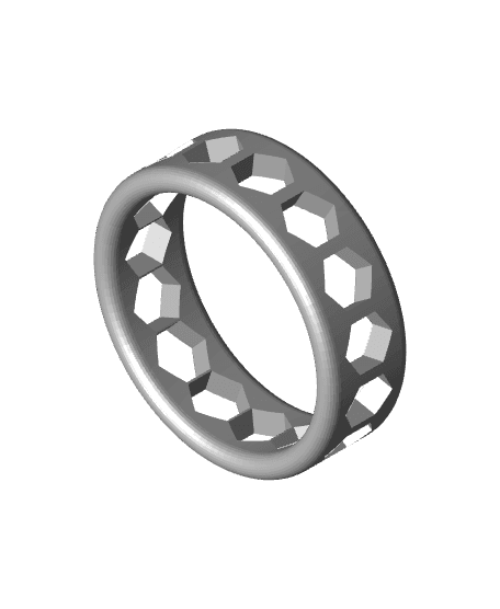 Hexagonal Ring 1. 3d model
