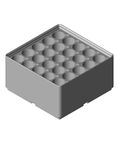 Gridfinity Point Down Sharpie Holder 3d model