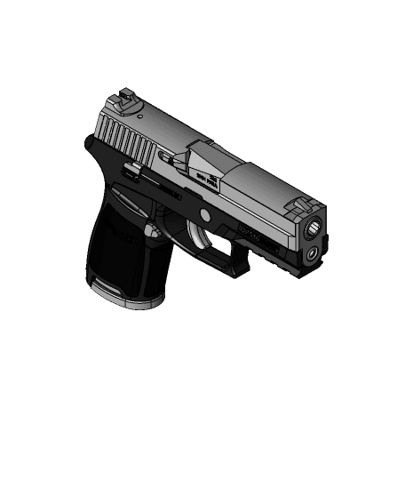  P250 9mm [Airsoft Toy] Printable 3d model