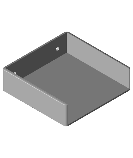 Brackets for HarborFreight Storage Boxes 3d model