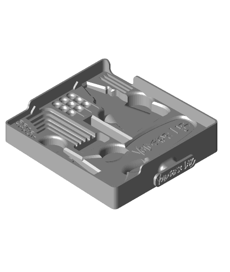 Anycubic Vyper Super Tray (Super Spiffy) by ZackFreedman full viewable 3d model