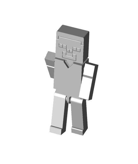 Steve ( Minecraft) 3d model
