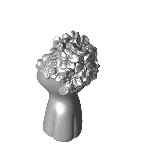 Flower head boy（generated by Revopoint POP） 3d model