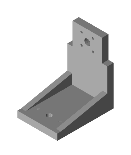 Parametric Needle Cutter Mount 3d model