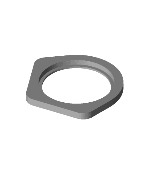 (Remix) Tactical Ring for LED Lenser T7.x P7.x 3d model