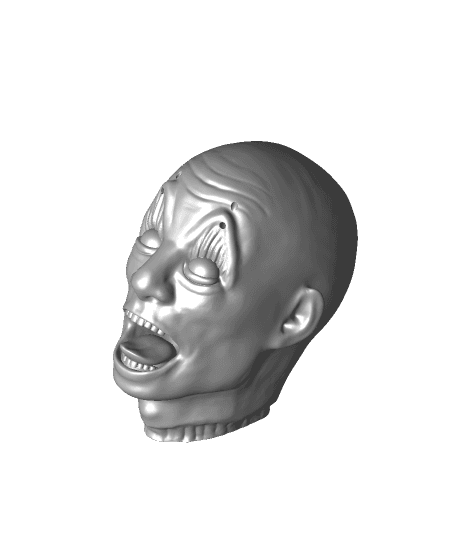Severed Head (AMS Ready) 3d model