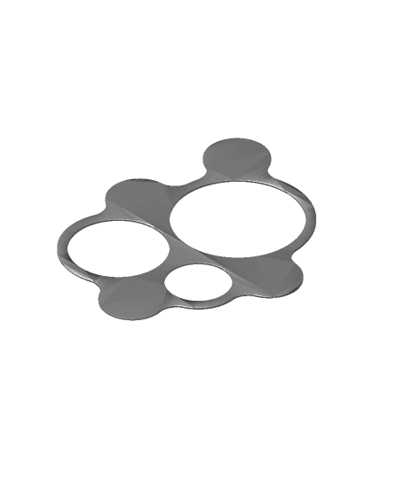 Circle drawing aid - Geometry 3d model