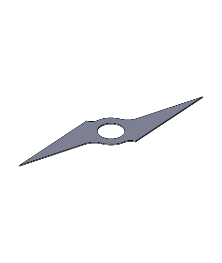 sharp knife model laser cutting.SLDPRT 3d model