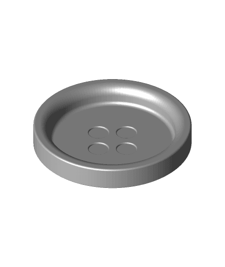 Button Container 3d model