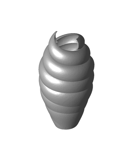 Whirly Vase 3d model