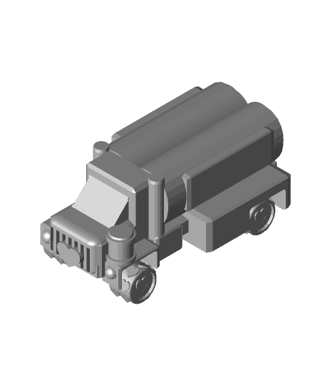 FHW: heart truck simple print 3d model