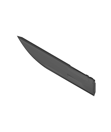 Bad Batch Hunter Knife and Sheath  by ReProps03 full viewable 3d model