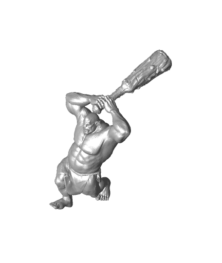 Ogre without base by Kitt Bashington full viewable 3d model