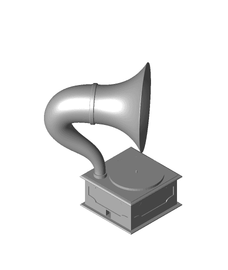 Gramophone for Google Home Mini 3d model