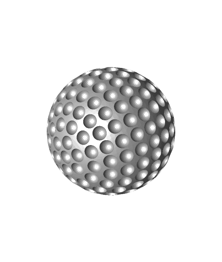 Golf Ball v1.stl 3d model