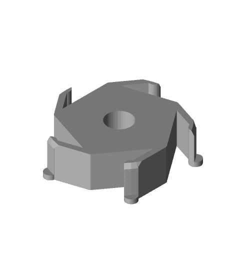 Spool Hub Inner 10mm diameter 52mm 3d model