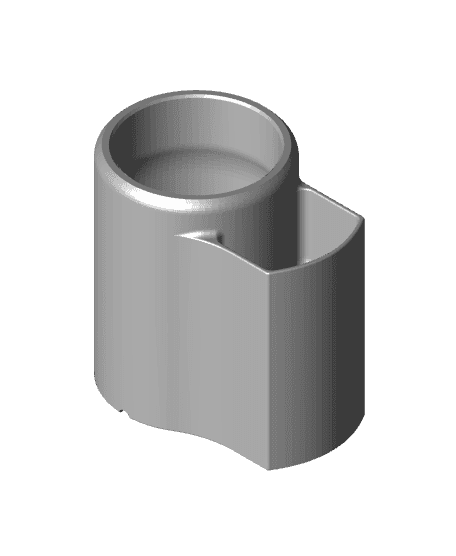 12oz Dice Tower Can Cup 3d model