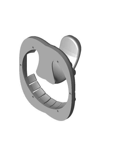 3D PRINTING NERD SPEAKER COVER 5.STL 3d model