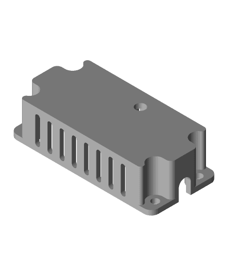 LM2596 Module Cover for 4040 frame mount by TokyoBird full viewable 3d model