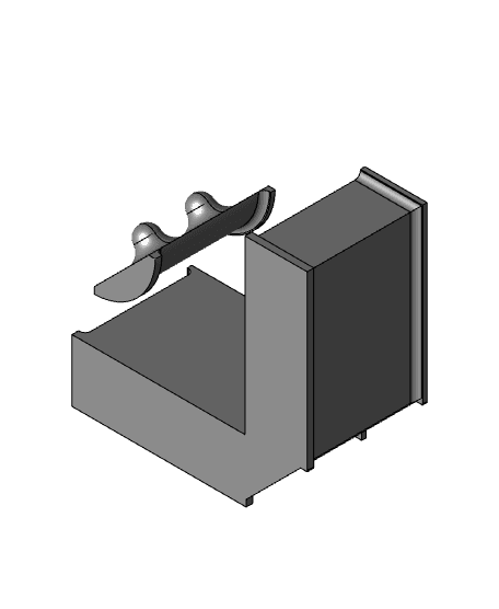 Angle clamping block 3d model
