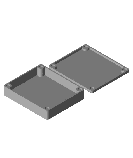 Small Box with Magnetic Lid 3d model