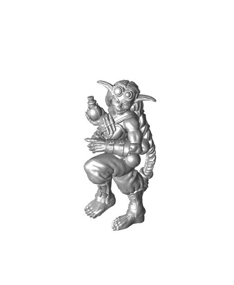 Deliveries - Coffee - Goblin Brewers - PRESUPPORTED - Illustrated and Stats - 32mm scale			 3d model