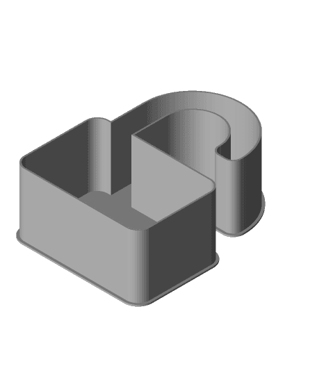 Padlock Open, nestable box (v1) by PPAC full viewable 3d model
