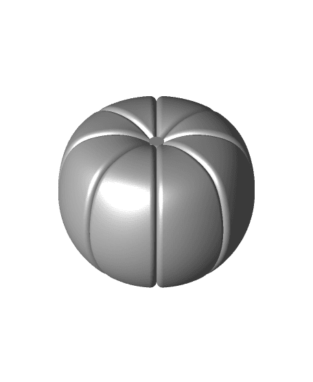 Classic Pumpkin by GrizzledGnome full viewable 3d model