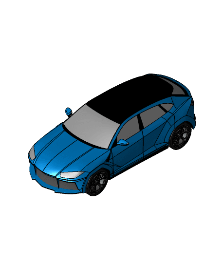 Lamborghini Urus R 3d model