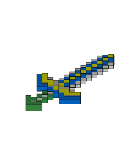 Minecraft Sword by Roboninja full viewable 3d model